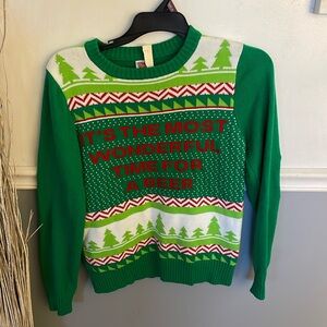 Spencer’s ugly sweater